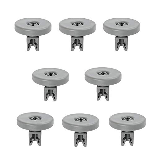 8X Unterkorb-Rollen für Geschirrspüler, HYJ Spülmaschine Korbrollen für AEG 5028696500 Juno Zanussi Juno Electrolux 40mm 8X Unterkorb-Rollen für Geschirrspüler, HYJ Spülmaschine Korbrollen für AEG 5028696500 Juno Zanussi Juno Electrolux 40mm von HYJ