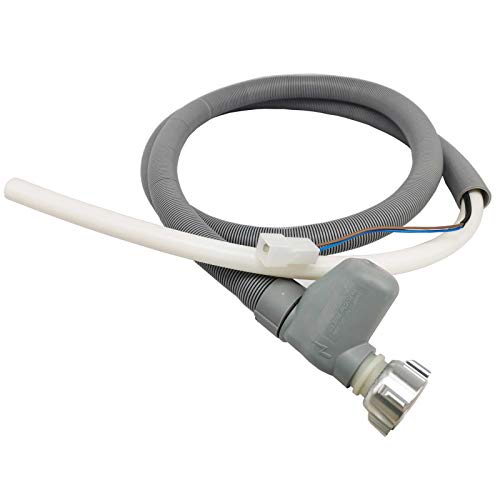 Sicherheits-Zulaufschlauch, 3/4 Zoll Aquastop Schlauchverbinder für Bosch, Constructa, Gaggenau, Neff, Hanseatic, Siemens 00299756 668113 299756 SMS50M28AU98 2M Sicherheits-Zulaufschlauch, 3/4 Zoll Aquastop Schlauchverbinder für Bosch, Constructa, Gaggenau, Neff, Hanseatic, Siemens 00299756 668113 299756 SMS50M28AU98 2M von HYJ