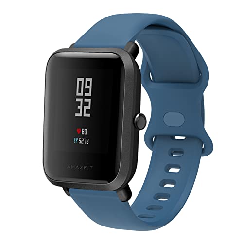 HYKEJI Sport Armband Kompatible für Amazfit GTS 2 Armband, Amazfit GTS 2 Weiche Silikon Armbänder Sport Ersatzband für Amazfit GTS 2 Armband (E) von HYKEJI