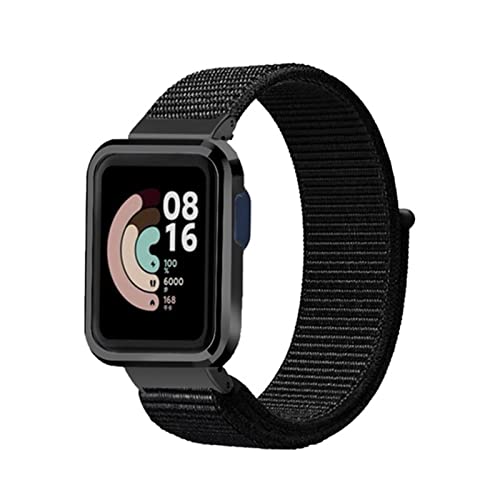 HYKEJJ Nylon Armband für Xiaomi Mi Watch Lite/Redmi Watch, Nylon Armbänder Uhrenarmband Sport Ersatzband Kompatibel mit Xiaomi Mi Watch Lite/ (18) von HYKEJJ