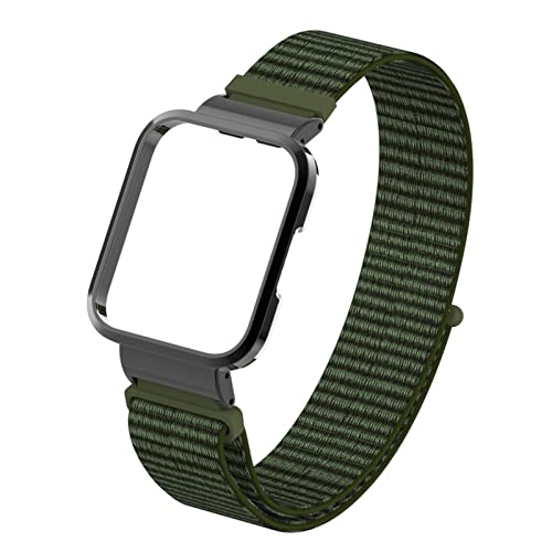 HYKEJJ Nylon Armband für Xiaomi Redmi Watch 2 Lite, Xiaomi Redmi Watch 2 Lite Nylon Armbänder Uhrenarmband Sport Ersatzband Kompatibel mit Xiaomi Redmi Watch 2 Lite (5) von HYKEJJ