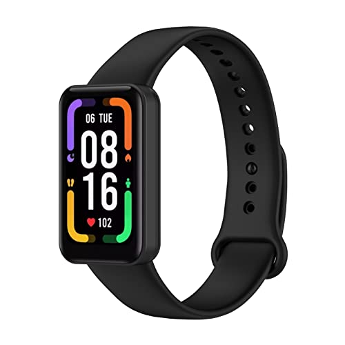HYKEJJ Sport Armband für Xiaomi Redmi Smart Band Pro Armband, Xiaomi Redmi Band Pro Weiche Silikon Armbänder Sport Ersatzband Kompatible für Xiaomi Redmi Smart Band Pro Armband (4) von HYKEJJ