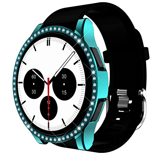 Hülle Kompatibel mit Samsung Galaxy Watch 4 Classic 46mm/42mm Schutzhülle, Strass Glitzer Diamant Harter PC Schutzrahmen Stoßfest Kratzfest Schutzhülle für Samsung Watch 4 Classic Hülle (42mm,A) Hülle Kompatibel mit Samsung Galaxy Watch 4 Classic 46mm/42mm Schutzhülle, Strass Glitzer Diamant Harter PC Schutzrahmen Stoßfest Kratzfest Schutzhülle für Samsung Watch 4 Classic Hülle (42mm,A) von HYKEJJ
