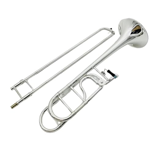 Altposaune Tenor Bb F Posaune Versilbert Spielen Musikinstrumente Mit Box von HYLQZAT