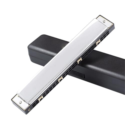Mundharmonika Für Erwachsene 24 Loch Polyphone C Tonart 28 Akzent Mundharmonika Für Tägliches Üben Und Auftritte(Type 11) von HYLQZAT