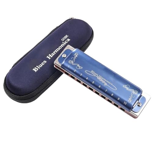 Mundharmonika Für Erwachsene Diatonische C Tonart 10 Löcher 20 Töne Blues Mundharmonika 12 Tonarten Verfügbar(Key of Ab) von HYLQZAT