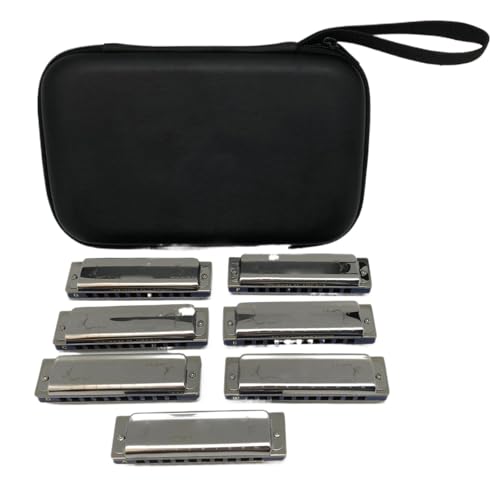 Mundharmonika Für Erwachsene Diatonisches Mundharmonika Set 10 Löcher Blues 7 Tonarten Für Bandspieler Für Erwachsene Mundharmonika Für Erwachsene Diatonisches Mundharmonika Set 10 Löcher Blues 7 Tonarten Für Bandspieler Für Erwachsene von HYLQZAT
