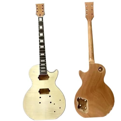 Professioneller Gitarrenkorpus 1 Satz DIY E Gitarre Im LP Stil Mahagoni Korpus von HYLQZAT