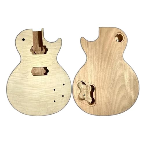 Professioneller Gitarrenkorpus LP Stil Mahagoni E Gitarrenkorpus DIY Zubehör von HYLQZAT