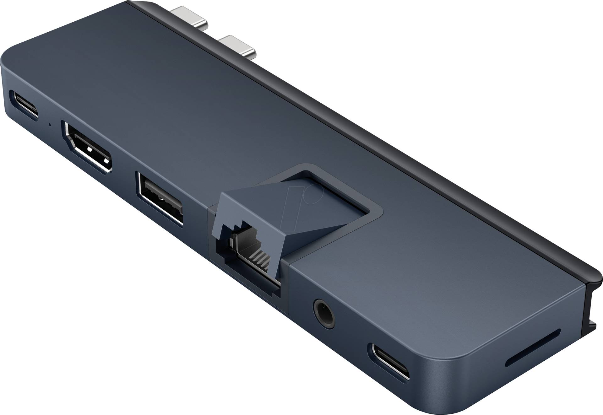 HYPER HD575BUGL - PortReplicator/Dockingstation, USB-C, 7 Port von HYPER