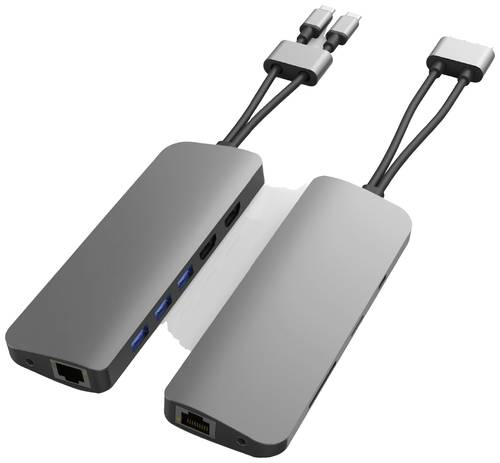 HYPER USB-C® Dockingstation HD392 Passend für Marke: Apple integrierter Kartenleser von HYPER