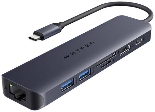 HYPER USB-C® Mini-Dockingstation HyperDrive EcoSmart Gen.2 Hub Passend für Marke: Universal USB-C� von HYPER