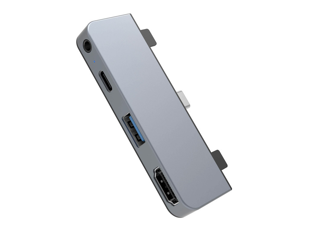 Hyper Drive 4-in-1 USB-C Hub for iPad Pro, Grau von HYPER