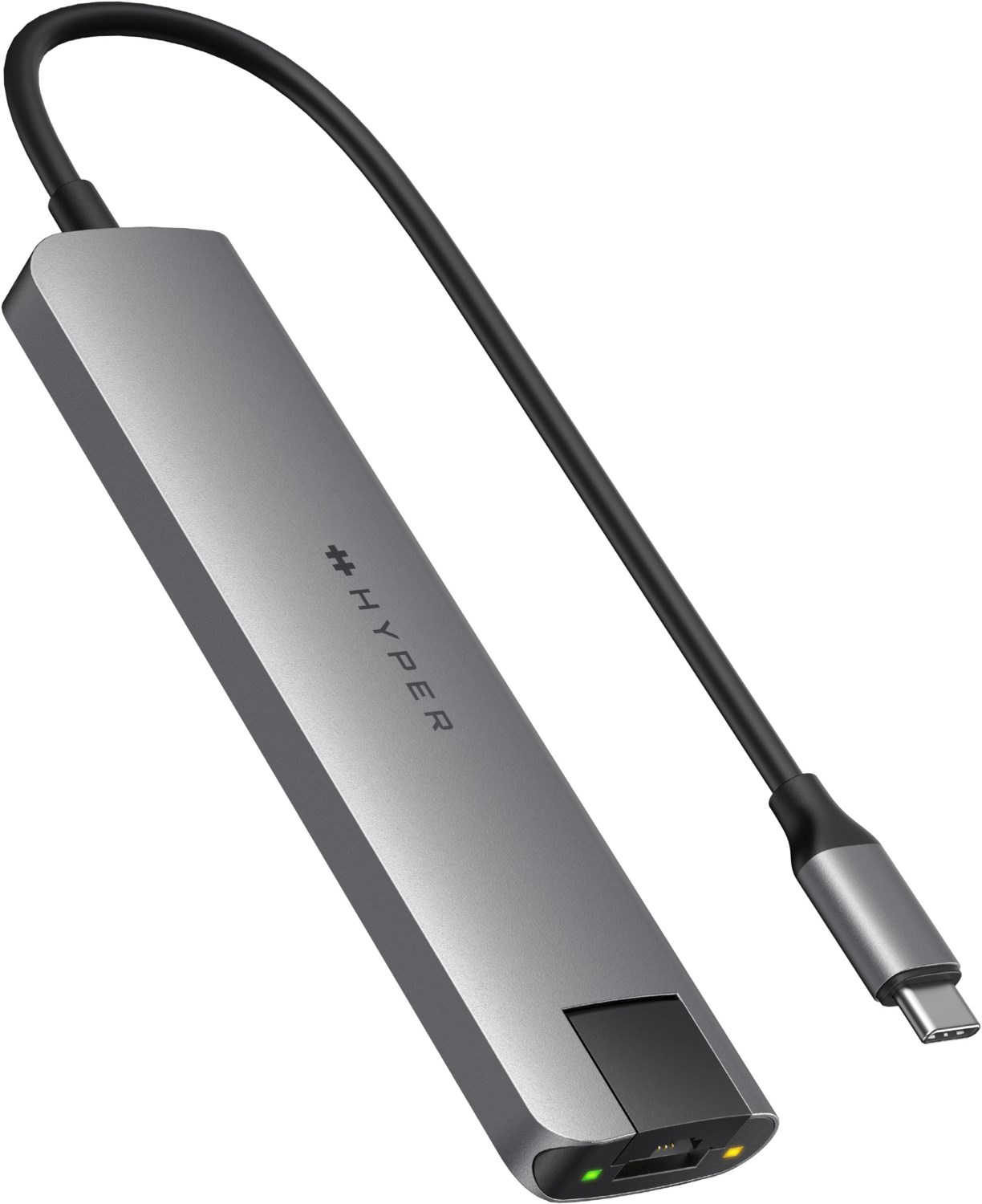 HyperDrive Slab 7-in-1 USB Type-C grau von HYPER
