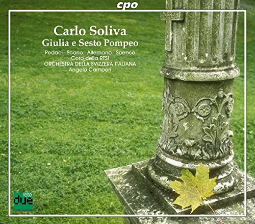 Carlo Soliva: Giulia e Sesto Pompeo (Oper) (Gesamtaufnahme) (2 CD) von HYPERION RECORDS