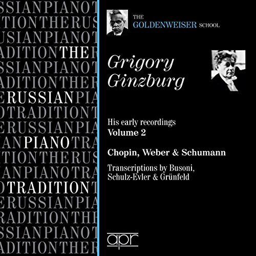 Die russische Klaviertradition - Grigory Ginzburg II von HYPERION RECORDS