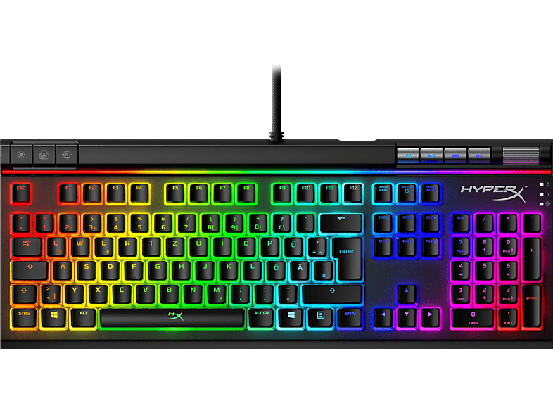 HYPERX Alloy Elite™ 2, Gaming Tastatur, Mechanisch, Sonstiges, kabelgebunden, Schwarz von HYPERX