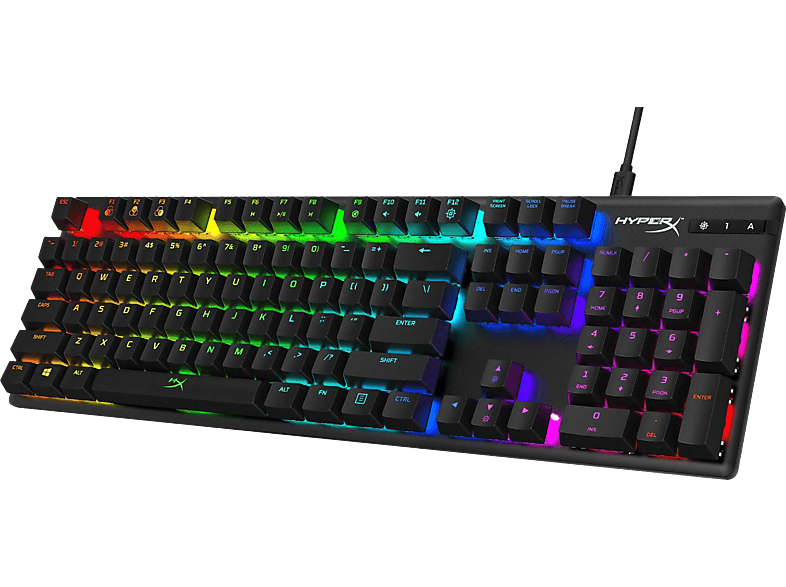 HYPERX Alloy Origins, Gaming Tastatur, Mechanisch, Sonstiges, kabelgebunden, Schwarz von HYPERX