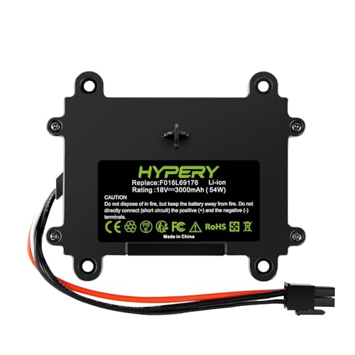 18V 3000mAh Ersatz Li-ion Akku Kompatibel mit Bosch Indego 350, 400, M700, M+700, S+350, S+400 Rasenroboter Rasenmäher F016104 898, F016104898, F016L69176 18V 3000mAh Ersatz Li-ion Akku Kompatibel mit Bosch Indego 350, 400, M700, M+700, S+350, S+400 Rasenroboter Rasenmäher F016104 898, F016104898, F016L69176 von HYPERY