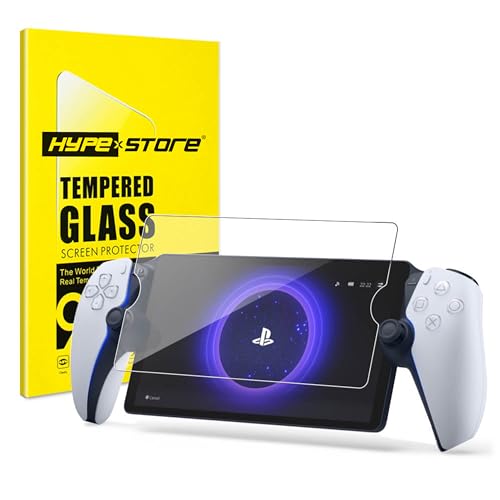 HYPExSTORE PREMIUM 1x Glas kompatibel mit PlayStation PS5 Portal Schutzfolie Folie Remote Player 9H Härte Schutzglas Klar von HYPExSTORE