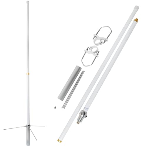 HYS 2m 70cm Antenne Basisstation 68,89 Zoll Glasfaserantenne mit SL16-Anschluss für Mobile Amateurfunk-Transceiver Zwei-Wege-Radio HYS 2m 70cm Antenne Basisstation 68,89 Zoll Glasfaserantenne mit SL16-Anschluss für Mobile Amateurfunk-Transceiver Zwei-Wege-Radio von HYS
