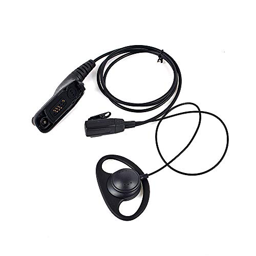 HYS D-Typ-Ohrhörer, D-Form, integriertes PPT-Mikrofon, kompatibel mit Motorola DGP4150 DGP6150 DGP5000 DGP6000 XiR P8200 XiR P8208 XiR P8268 Multi-Pin-Zwei-Wege-Radio HYS D-Typ-Ohrhörer, D-Form, integriertes PPT-Mikrofon, kompatibel mit Motorola DGP4150 DGP6150 DGP5000 DGP6000 XiR P8200 XiR P8208 XiR P8268 Multi-Pin-Zwei-Wege-Radio von HYS