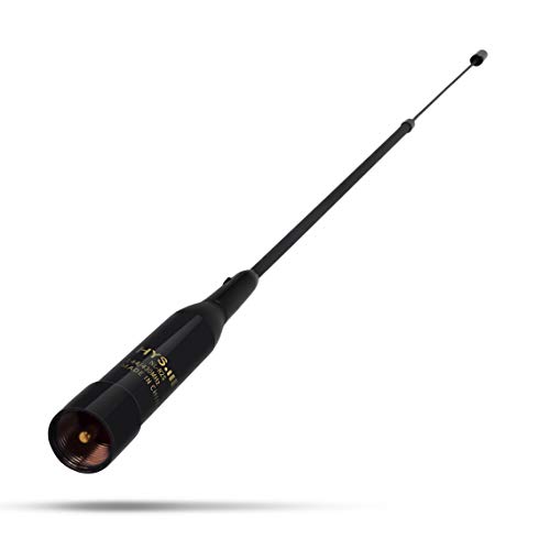 HYS Dual Band Teleskop Flexible Antenne VHF UHF 144/430MHz PL259 Anschluss Antenne Für Viele Mobile Radio von HYS