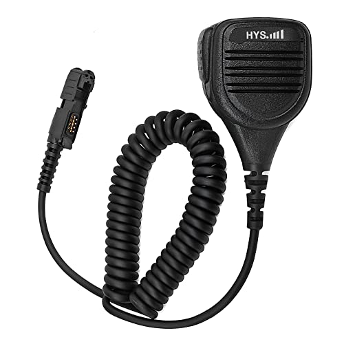 HYS Loudspeaker Microphone Kompatibel mit Motorola Multipin Radio Device DP2000 DP2400 DP3441 DEP550 DEP570 XPR3300 MTP325 HYS Loudspeaker Microphone Kompatibel mit Motorola Multipin Radio Device DP2000 DP2400 DP3441 DEP550 DEP570 XPR3300 MTP325 von HYS