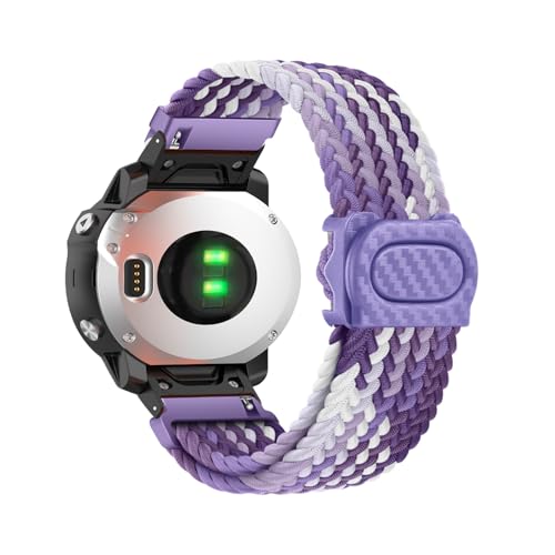 Geflochten Armband für Garmin Fenix 6S Pro / Fenix 6S Sapphire/ Fenix 6S Solar Ersatzarmband, Elastisches Verstellbares Geflochtenes Nylon Solo Loop Sport Armbänder Kompatibel mit Garmin Fenix 6S (17) Geflochten Armband für Garmin Fenix 6S Pro / Fenix 6S Sapphire/ Fenix 6S Solar Ersatzarmband, Elastisches Verstellbares Geflochtenes Nylon Solo Loop Sport Armbänder Kompatibel mit Garmin Fenix 6S (17) von HYSDFFG