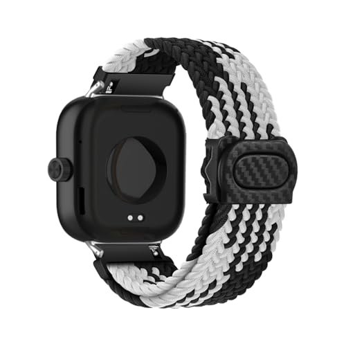 Geflochten Armband für Xiaomi Mi Band 8 Pro/Redmi Watch 4 Ersatzarmband, Elastisches Verstellbares Geflochtenes Nylon Solo Loop Sport Armbänder Kompatibel mit Xiaomi Mi Band 8 Pro/Redmi Watch 4 (3) von HYSDFFG
