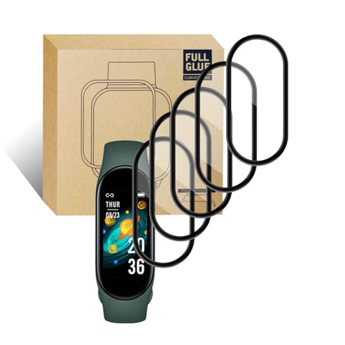 HYSDFFG 5 Stück Panzer Schutz Glas für Xiaomi Mi Band 8, HD Klar Displayschutz, Anti-Fingerprint, 9H Härte Glass Protector Kompatibel mit Xiaomi Mi Band 8 HYSDFFG 5 Stück Panzer Schutz Glas für Xiaomi Mi Band 8, HD Klar Displayschutz, Anti-Fingerprint, 9H Härte Glass Protector Kompatibel mit Xiaomi Mi Band 8 von HYSDFFG