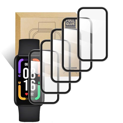 HYSDFFG 5 Stück Panzer Schutz Glas für Xiaomi Redmi Smart Band Pro, HD Klar Displayschutz, Anti-Fingerprint, 9H Härte Glass Protector Kompatibel mit Xiaomi Redmi Smart Band Pro HYSDFFG 5 Stück Panzer Schutz Glas für Xiaomi Redmi Smart Band Pro, HD Klar Displayschutz, Anti-Fingerprint, 9H Härte Glass Protector Kompatibel mit Xiaomi Redmi Smart Band Pro von HYSDFFG