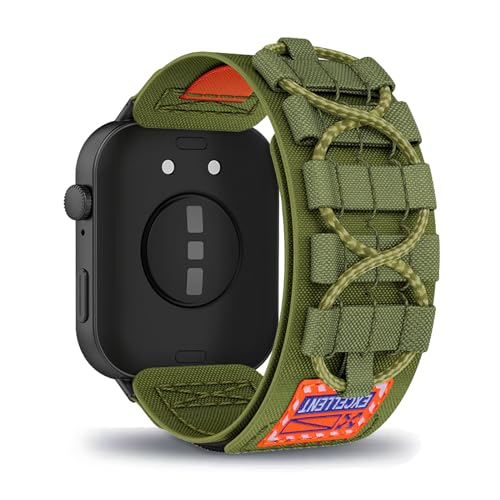 HYSDFFG Armband für Huawei Watch Fit 3 Armband, Rugged Nylon Sport Band, Atmungsaktiv Ausgehöhlt, Klettverschluss Kompatibel mit Huawei Watch Fit 3 (C) von HYSDFFG