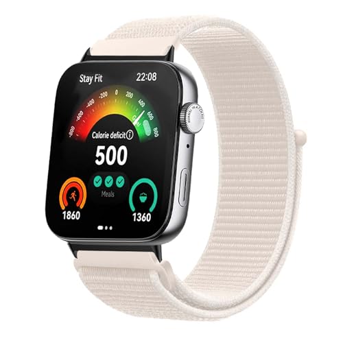 HYSDFFG Nylon Armband für Huawei Watch Fit 3, Nylon Armbänder Uhrenarmband Sport Ersatzband Kompatibel mit Huawei Watch Fit 3 Armband (6) von HYSDFFG