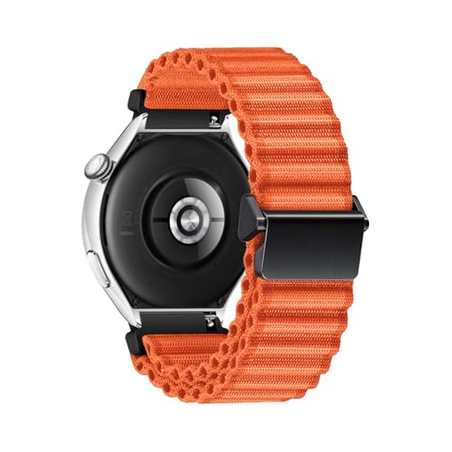 HYSDFFG Nylon Armband für Huawei Watch Ultimate/Buds für Damen Herren, Elastisches Verstellbares Nylon Solo Loop Ersatzarmband Kompatibel mit Huawei Watch Ultimate/Buds (B) von HYSDFFG