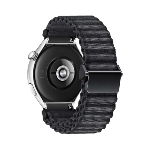 HYSDFFG Nylon Armband für Huawei Watch Ultimate/Buds für Damen Herren, Elastisches Verstellbares Nylon Solo Loop Ersatzarmband Kompatibel mit Huawei Watch Ultimate/Buds (D) von HYSDFFG