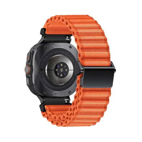 HYSDFFG Nylon Armband für Samsung Galaxy Watch 7 Ultra 47mm für Damen Herren, Elastisches Verstellbares Nylon Solo Loop Ersatzarmband Kompatibel mit Samsung Galaxy Watch 7 Ultra 47mm (C) von HYSDFFG