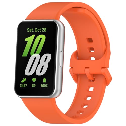 HYSDFFG Sport Armbänder für Samsung Galaxy Fit 3 Armband, Weiches Uhrenarmband Sports Watch Armbänder für Damen Herren Kompatible für Samsung Galaxy Fit 3 (C) von HYSDFFG