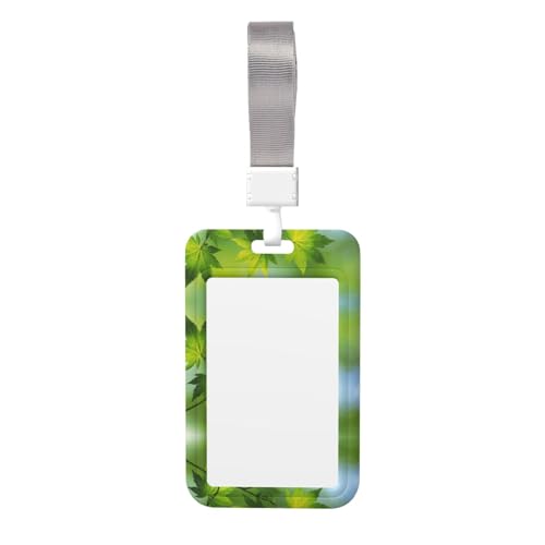 Hd Green Nature Kartenhalter – strapazierfähiges ABS-Material, doppelseitiger Volldruck, Umhängeband im Lieferumfang enthalten, ideal für Arbeit und Veranstaltungen Hd Green Nature Kartenhalter – strapazierfähiges ABS-Material, doppelseitiger Volldruck, Umhängeband im Lieferumfang enthalten, ideal für Arbeit und Veranstaltungen von HYSDPUZK