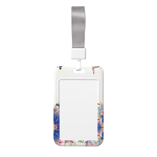 Kartenhalter mit Gänseblümchen und Schmetterlingen, strapazierfähiges ABS-Material, doppelseitiger Volldruck, Umhängeband inklusive, ideal für Arbeit und Veranstaltungen Kartenhalter mit Gänseblümchen und Schmetterlingen, strapazierfähiges ABS-Material, doppelseitiger Volldruck, Umhängeband inklusive, ideal für Arbeit und Veranstaltungen von HYSDPUZK
