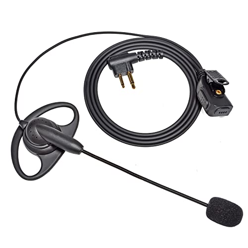 HYSHIKRA Leichtes Radio-Ohrhörer, G-Form, Sicherheits-Headset, kompatibel mit Motorola GP88 GP300 CP040 DP1400 Walkie-Talkie HYSHIKRA Leichtes Radio-Ohrhörer, G-Form, Sicherheits-Headset, kompatibel mit Motorola GP88 GP300 CP040 DP1400 Walkie-Talkie von HYSHIKRA