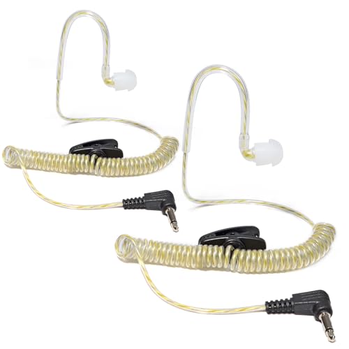HYSHIKRA Ohrhörer Schallschlauch One Ear Listen Only Kopfhörer mit symmetrischer Armatur - transparent- inkl. Halteclip (2 Pack) HYSHIKRA Ohrhörer Schallschlauch One Ear Listen Only Kopfhörer mit symmetrischer Armatur - transparent- inkl. Halteclip (2 Pack) von HYSHIKRA