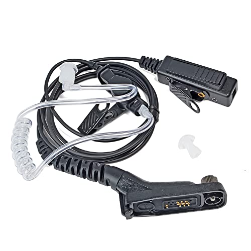 HYSHIKRA Akustikschlauch-Kopfhörer mit Mikrofon, kompatibel mit Motorola DP3400, DP4400, DP4800, DGP4150, XiR-P8200, Xpr-6300, bidirektionales Radio mit Mehreren Anschlüssen (1 Pack) HYSHIKRA Akustikschlauch-Kopfhörer mit Mikrofon, kompatibel mit Motorola DP3400, DP4400, DP4800, DGP4150, XiR-P8200, Xpr-6300, bidirektionales Radio mit Mehreren Anschlüssen (1 Pack) von HYSHIKRA