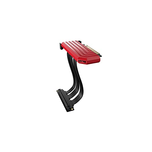 HYTE PCIe 4.0 Riserkabel, 200 mm, Rot, für vertikale Installation von PC-Grafikkarten HYTE PCIe 4.0 Riserkabel, 200 mm, Rot, für vertikale Installation von PC-Grafikkarten von HYTE