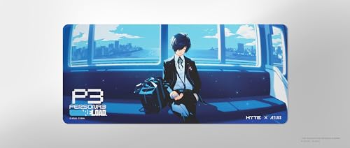 HYTE Train Deskpad – Persona 3 Reload Offizielles Mauspad – benutzerdefiniertes Kunstwerk mit Atlus – großes rutschfestes Gaming-Mauspad – Blau HYTE Train Deskpad – Persona 3 Reload Offizielles Mauspad – benutzerdefiniertes Kunstwerk mit Atlus – großes rutschfestes Gaming-Mauspad – Blau von HYTE