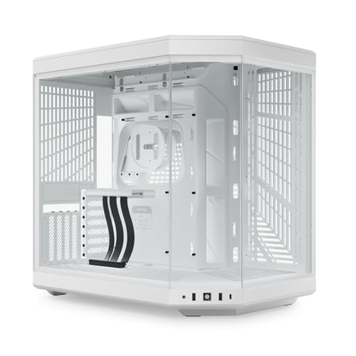 Hyte Y70 Mid Tower Gehäuse Schneeweiß (E-ATX/ATX/M-ATX/M-ITX) von HYTE
