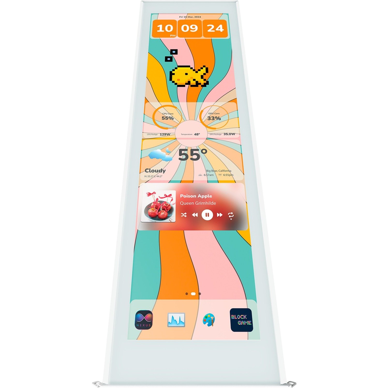 Y70 Touch Display Upgrade Snow White Y70 Touch Display Upgrade Snow White von HYTE