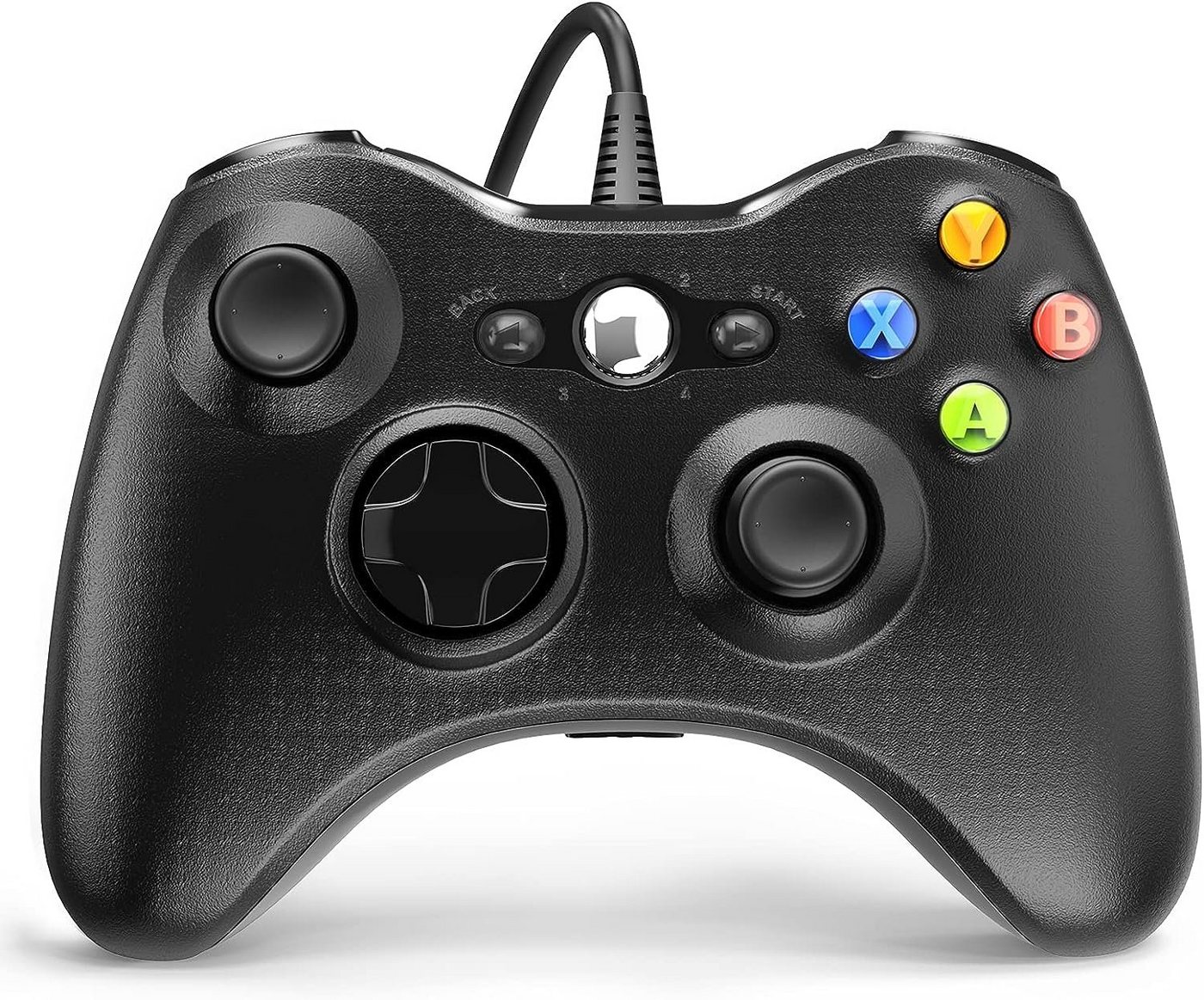 HYTIREBY Controller für Xbox 360, PC Controller Gamepad Xbox-Controller (mit Kabel USB Controller für Xbox 360/Xbox 360 Slim/ PC) von HYTIREBY