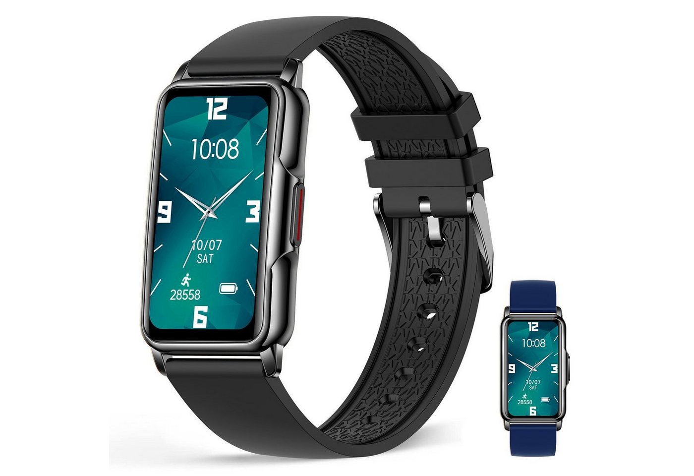 HYTIREBY Damen Smartwatch Smartwatch (3,73 cm/1,47 Zoll, iOS und Android cm), Damen Smart Watch, Fitness Uhr, Fitness Tracker, Gesundheitsfunktionen von HYTIREBY