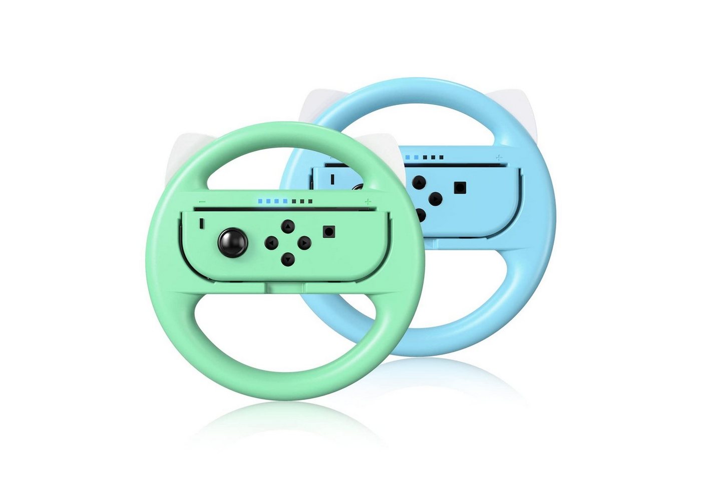 HYTIREBY Lenkräder für Nintendo Switch/Switch OLED Switch-Controller (Nettes Rennradzubehör, 2 pack) von HYTIREBY